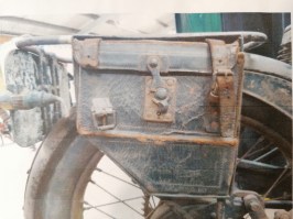 original_Leather bags for Brough Superior 1922